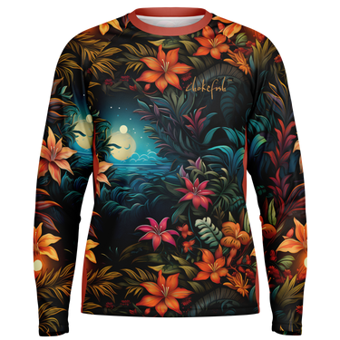 Chokefish™ Long Sleeve Every Day All Weather Floral Shirt Men's-011